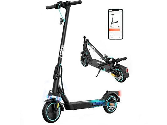 RCB EV85F ABE Elektroroller mit Straßenzulassung E-Scooter E-Roller (8,5 Zoll, Schwarz)
