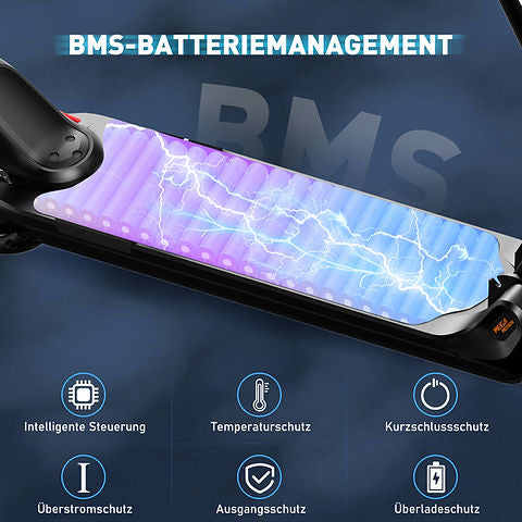 MEGA MOTION HB15 E Scooter mit Straßenzulassung, ABE Faltbarer Elektroroller