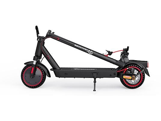 EVERCROSS TECH EV85F mit Straßenzulassung E-Scooter (8,5 Zoll, Schwarz und Rot