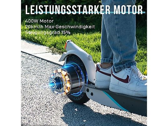 RCB EV10K Pro ABE Elektroroller mit Straßenzulassung E-Scooter E-Roller (10 Zoll, Schwarz)