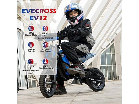 EVERCROSS TECH EV12M Elektro-Kindermotorrad Kinder Elektrofahrzeug