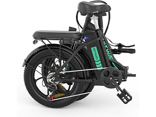 HITWAY BK6S 20" Faltbar 250W Mountainbike (Laufradgröße: 20 Zoll, Rahmenhöhe: 120 cm, Herren-Rad, 403,2