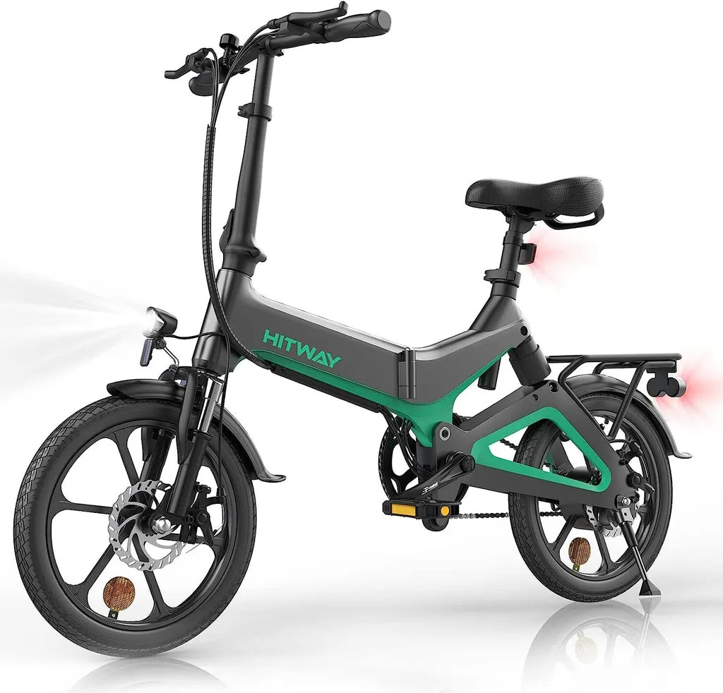 HITWAY E Bike Elektrofahrrad, 16 Zoll, E-Bike mit 7,8 Ah/36V Li-Akku,Heckmotor 280.8 Wh, 35–70 km Faltbares Elektrofahrrad