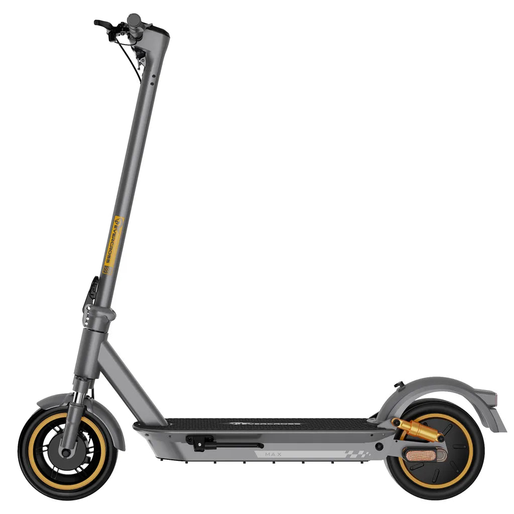 EVERCROSS TECH EV10S MAX E-Scooter mit Straßenzulassung (ABE), Max.20km/h, 85 km Reichweite, Doppelte Stoßdämpfung, Doppelbremssystem Elektroscooter
