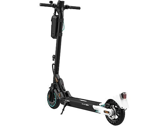 MEGA MOTION Faltbarer E-Roller mit Straßenzulassung ABE mit App E-Scooter (8,5 Zoll, Weiß und Schwarz)