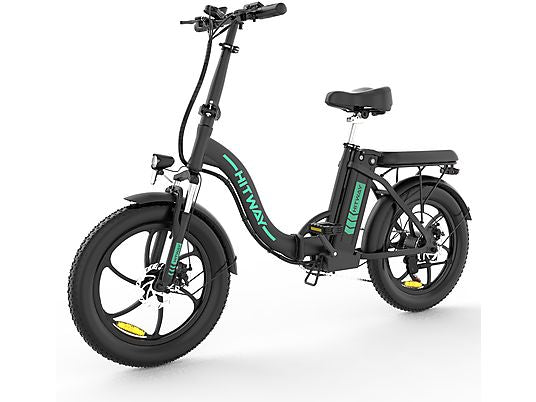 HITWAY BK6S 20" Faltbar 250W Mountainbike (Laufradgröße: 20 Zoll, Rahmenhöhe: 120 cm, Herren-Rad, 403,2