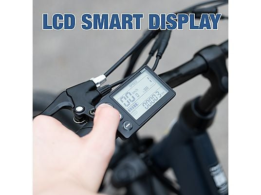 RCB RK8S E Bike Mountainbike (Laufradgröße: 26 Zoll, Unisex-Rad, 432wh, Schwarz)