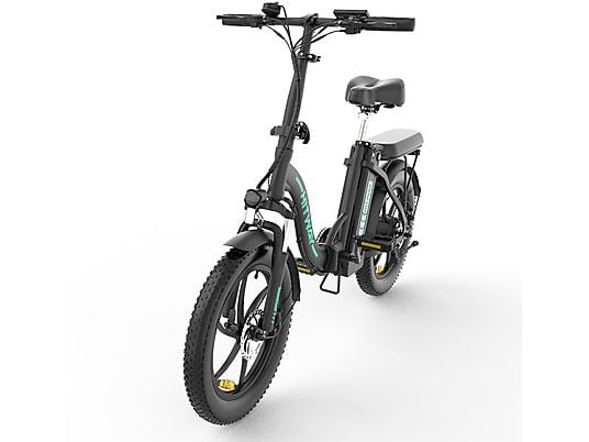 HITWAY BK6S 20" Faltbar 250W Mountainbike (Laufradgröße: 20 Zoll, Rahmenhöhe: 120 cm, Herren-Rad, 403,2