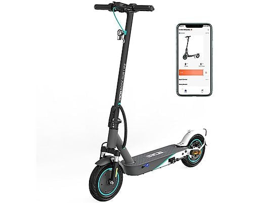 RCB EV10K Pro ABE Elektroroller mit Straßenzulassung E-Scooter E-Roller (10 Zoll, Schwarz)
